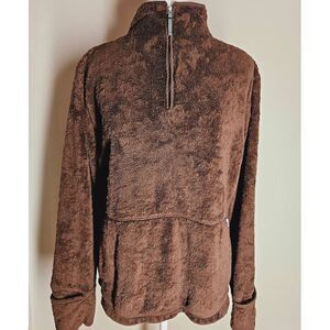 The North face Fleece 1/4 zip Women Size  L